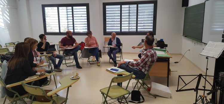 First transnational meeting of teachers in Córdoba. October 2017