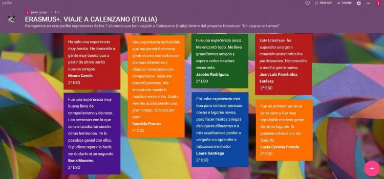 GALICIAN STUDENT IMPRESSIONS ABOUT THE MOBILITY TO CALENZANO (ITALY) MARCH 10TH TO 16 TH, 2019